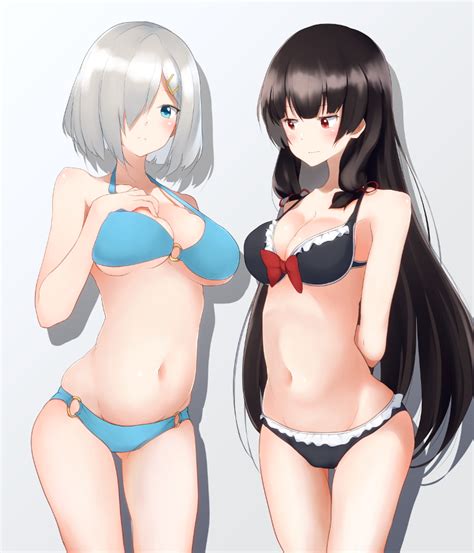 Hamakaze And Isokaze Kantai Collection Drawn By Hechi Hechi