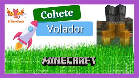 Como Hacer Un Cohete En Minecraft Sin Mods Youtube