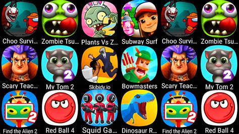 Choo Survival Zombie Tsunami Plants Vs Zombies 2 Subway Surf Choo