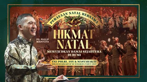 Indonesia Perayaan Natal Bersama TNI POLRI ASN Masyarakat 26