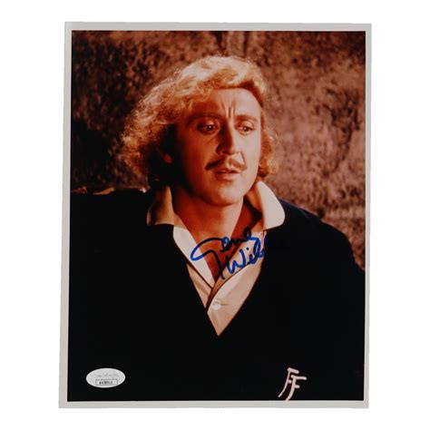 Gene Wilder Signed X Photo Jsa Pristine Auction