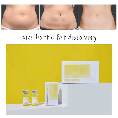 Pine Bottle Lemon Bottle Solution Lipolysis For Face And Body Lipolysis