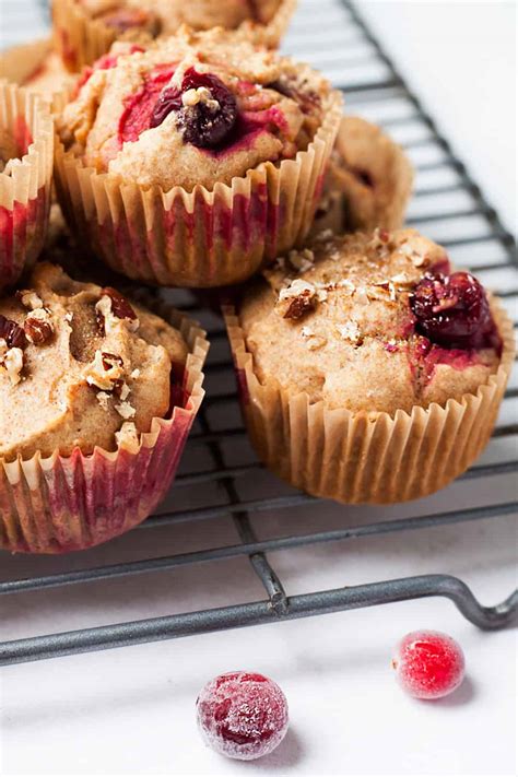 Cranberry Sweet Potato Muffins The Domestic Dietitian