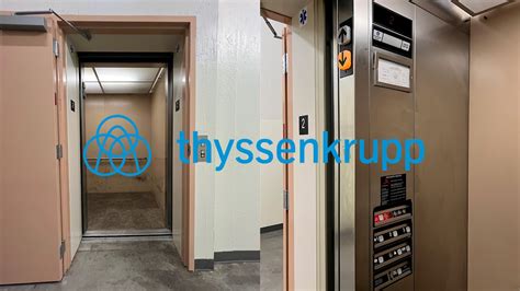 Beat Up Thyssenkrupp Impulse Hydraulic Elevator Rd St San