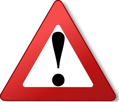 Warning Triangle Png Clipart Best