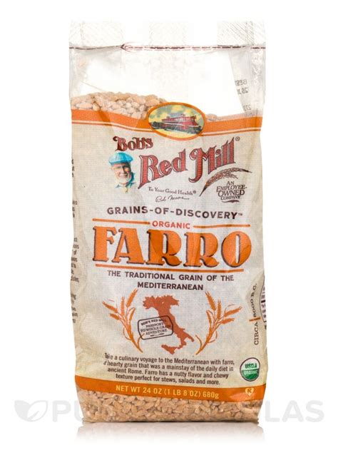 Organic Farro Farro Farro Grain Bobs Red Mill
