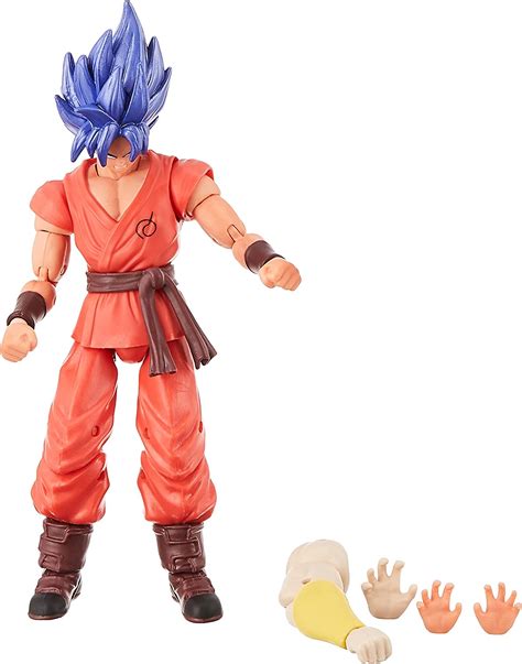 Figura Goku Super Saiyan Blue Kaioken X10 Dragon Stars Series 6 Baf