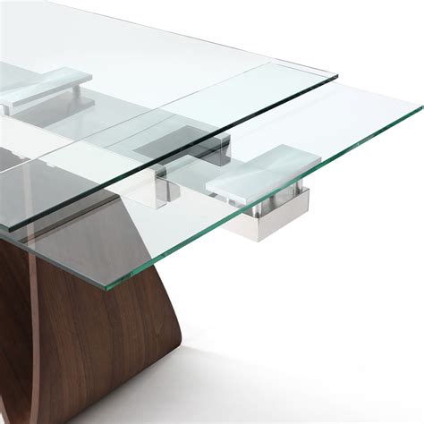 Glass Extendable Dining Tables Modern Luxury Dining Tables — TableUps