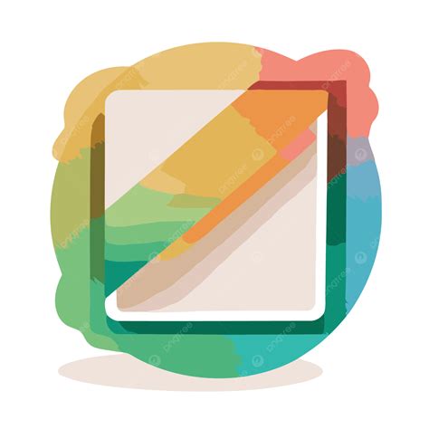 App Icon Design For Myspace Vector A Simplistic Colorful Icon Of