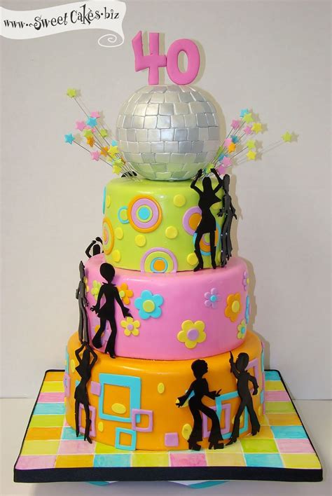 Pin By Andrea Lara On Young And Sweet Only 17 Disco Cake Themed