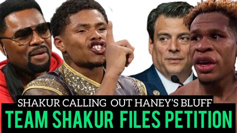 Shakur Stevenson FILED PETITION To The WBC To Mandate Devin Haney Fight