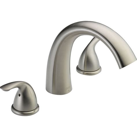 Delta Faucet Classic 2 Handle Widespread Roman Tub