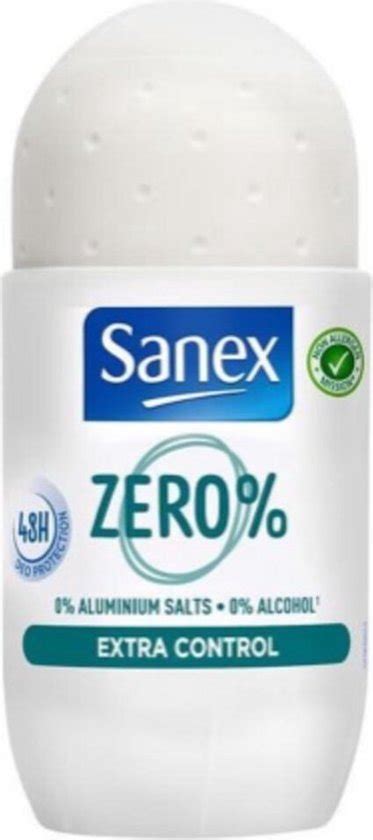 Deodorant Roller Zero Extra Control Sanex 50 Ml Bol