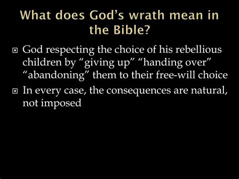 PPT - God’s wrath PowerPoint Presentation, free download - ID:3673602