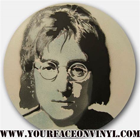 John Lennon stencil on vinyl by vinnikiniki on DeviantArt