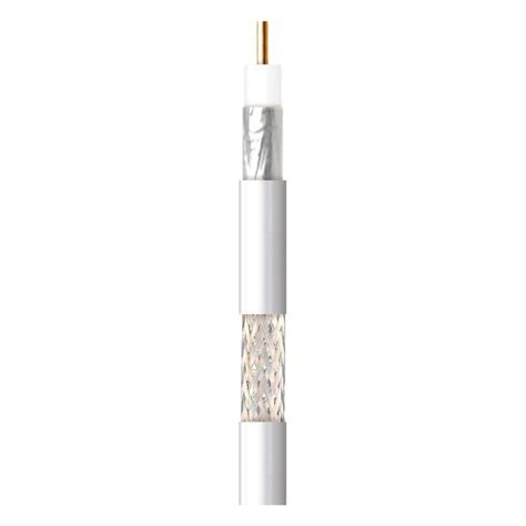 Câble coaxial bobine bois 250m CXT 1 Eca A 17VAtC A Blanc Televes