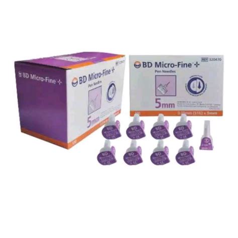 Jual Eceran Jarum Insulin Needle Bd Microfine Mm Ungu Mm G X