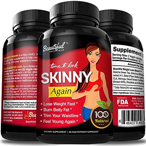 Diet Pills SKINNY AGAIN | 100% Natural Weight Loss Pills | Non-GMO ...