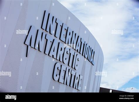 International Antarctic Centre In New Zealand Stock Photo Alamy