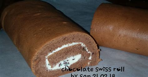 Resep Chocolate Swiss Roll Oleh San S Kitchen Cookpad