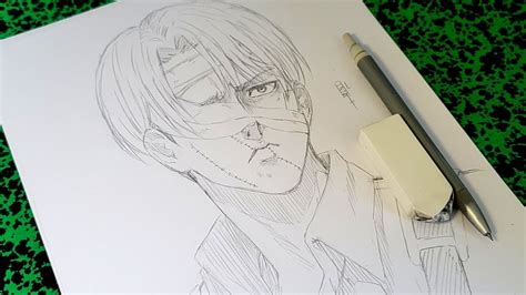 How To Draw Levi Ackerman Shingeki No Kiojin Comment Dessiner Levi