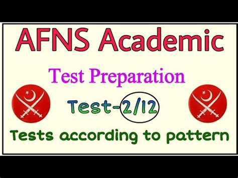 AFNS Test Preparation Test 2 Complete Academic Test Preparation