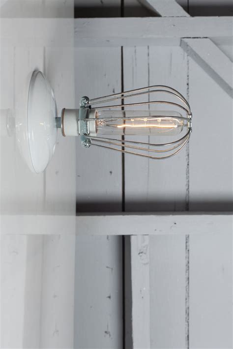 Cage Wall Sconce Light Industrial Light Electric