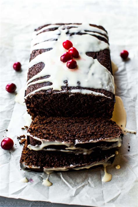 Spiced Gingerbread Loaf Recipe Full Of Robust Molasses Flavor Cinnamon Cloves And Toppe