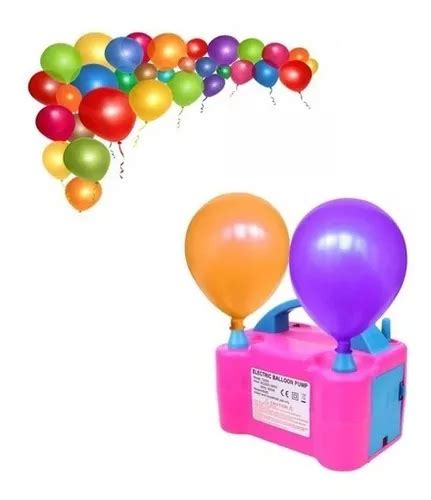 Inflador De Globos Electrico Maquina De Fiesta Inyectores Cuotas