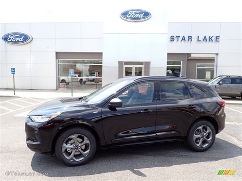 2023 Agate Black Metallic Ford Escape ST Line AWD 146426753 Photo 4