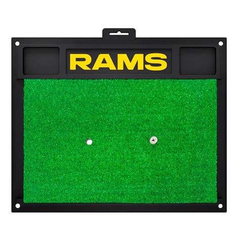 Fanmats Nfl Los Angeles Rams Golf Hitting Mat In X In