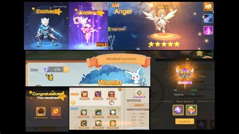 Guardians Of Cloudia Windbell Summons Angel Seraph