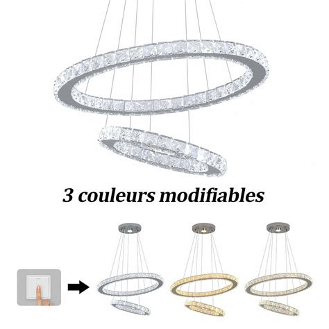 2 Rings Modern Halo Chandelier For Dining Table - China Lighting ...