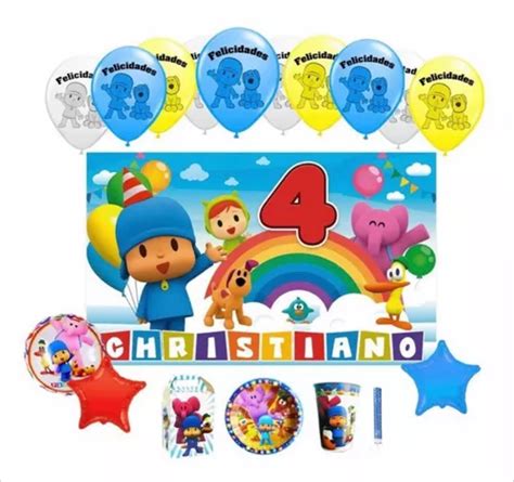 Pocoyo Paquete Para Fiesta A Tu Gusto