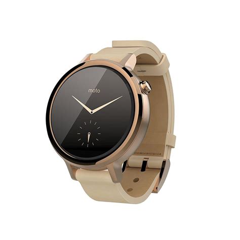 Motorola Moto 360 2nd Gen Womens 42mm Smartwatch Rose Gold Smart Watch