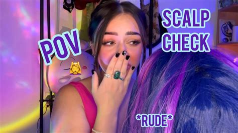 Asmr Pov Rude Stylist Gives You A Scalp Check 💆‍♀️😵‍💫🫢 Roleplay Youtube