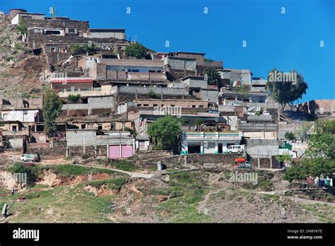 The panoramic view of Mingora in Swat valley of Himalayas, Pakistan Stock Photo - Alamy