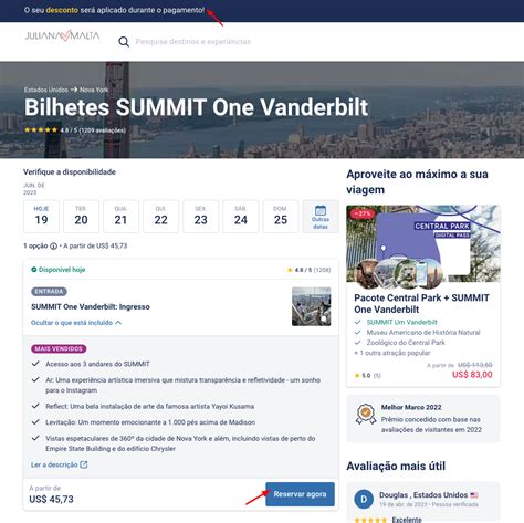 Como Comprar Ingresso Do Observat Rio Summit One Vanderbilt