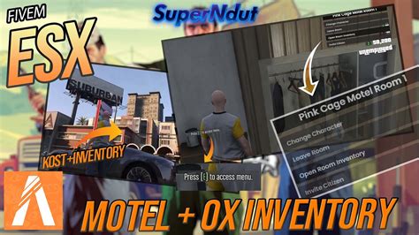 ESX MOTEL OX INVENTORY Kost Kostan Request Subscriber YouTube