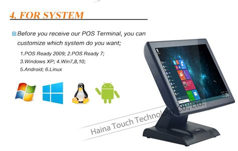 Haina Touch Inch Touch Screen Restaurant Pos System Dual Screen Pos