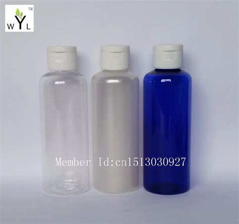 Ml Empty Plastic Travel Container Bottle With Flip Top Cap Sample