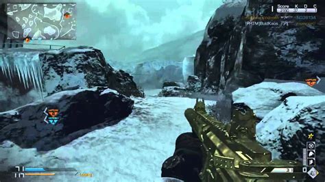 Call Of Duty Ghosts Solo Gunstreak W Gold Honeybadger On Whiteout