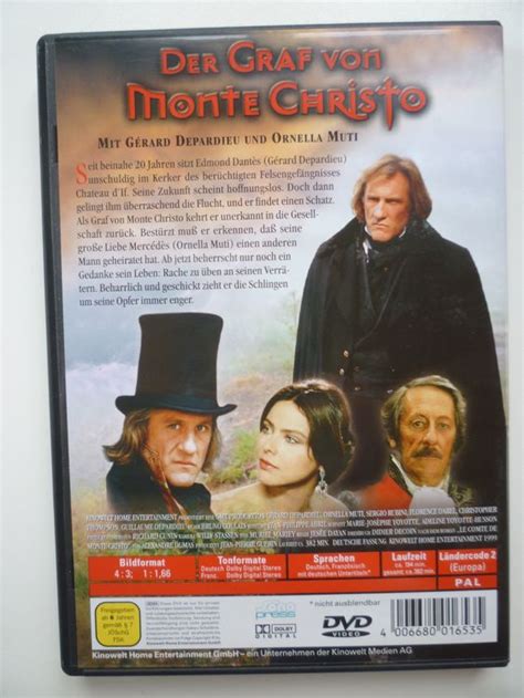 Der Graf Von Monte Christo 1998 Mit Gérard Depardieu Kaufen Auf Ricardo