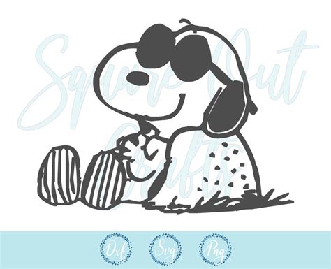 Snoopy Silhouette SVG