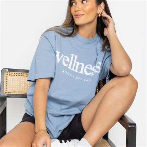 Rookie Wellness Apparel Rookie Wellness Est 2021 Crewneck Tee