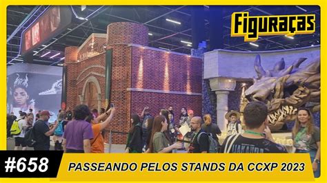 FIGURAÇAS 658 PASSEANDO PELOS STANDS DA CCXP 2023 YouTube