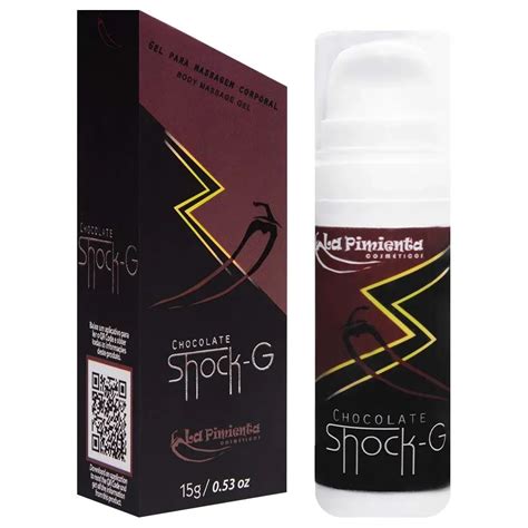 Liby Sex Shop SHOCK G CHOCOLATE EXCITANTE VIBRO BEIJÁVEL G LA PIMIENTA LIBYSEXSHOP