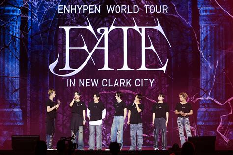 Enhypen Successfully Concludes Fate Tour In New Clark City Inquirer