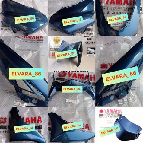 Jual Cover Body Halus Yamaha Nmax New Biru Glosy Original Shopee