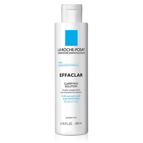 La Roche Posay Effaclar Clarifying Solution Acne Toner With Salicylic